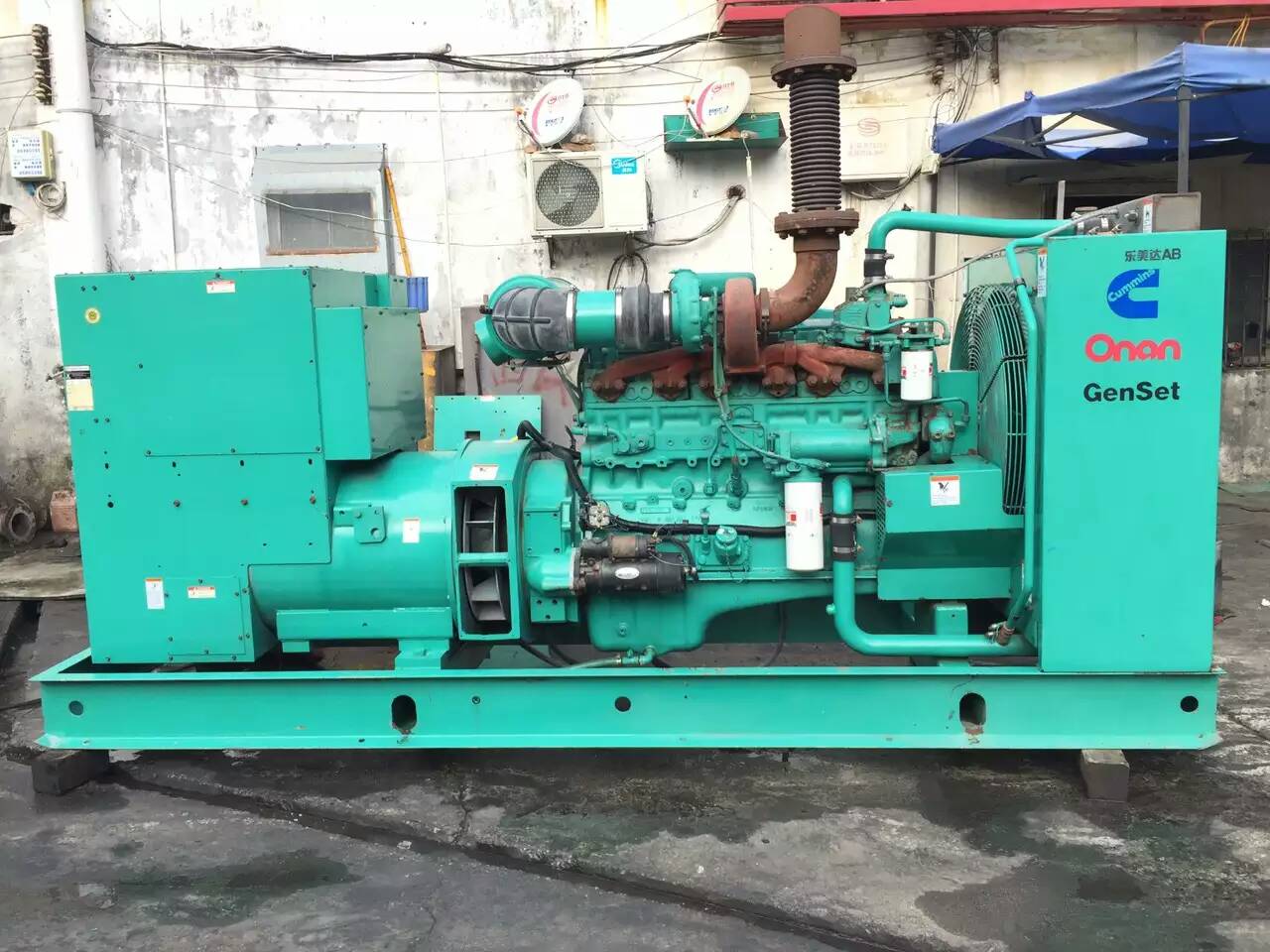 龙陵租赁发电机-柴油发电机不正常冒烟的原因